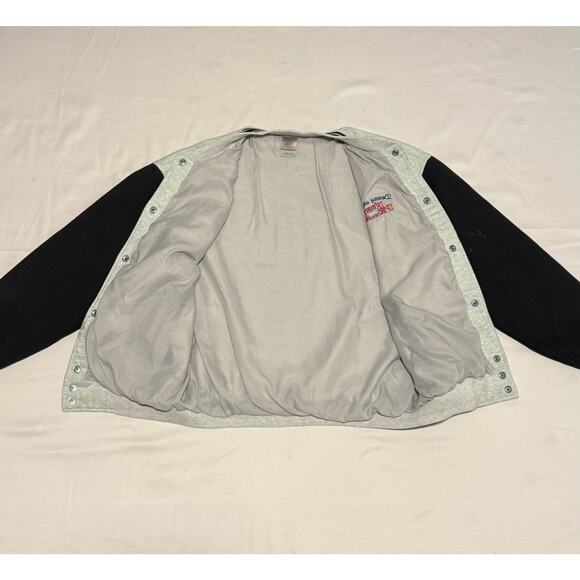 Vintage 90s Ford Motor Company Logo Employee USA Bomber Jacket Cotton XL - Picture 6 of 15